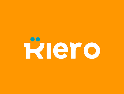 Kiero Shopping brand branding design dz9 ecommerce icon illustration kiero logo orange shop shopping
