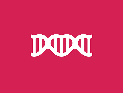 GENE LIFE brand branding design dz9 gene heart icon illustration life logo red vector