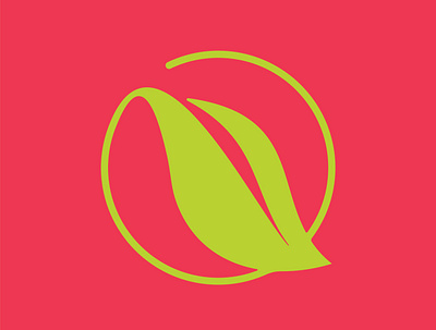 Vida Leve brand branding design dz9 green icon illustration leaf logo nature vector