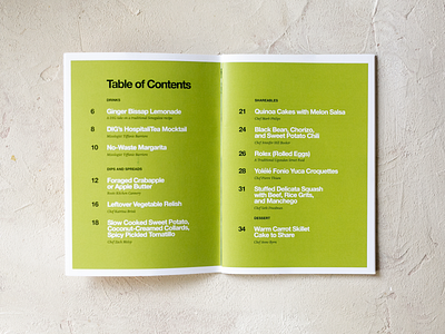 Cocktails & Castoffs Cookzine, Issue 03 III by Lindsey Charles on Dribbble