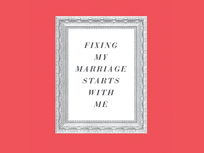 Fixing My Marriage Starts with Bodoni bodoni editorial editorial design marriage mirror self typography