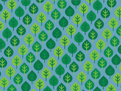 For the trees church forest gospel jesus leaf leaves pattern repeatable pattern trees