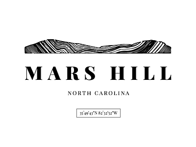 Mars Hill appalachia north carolina playfair type typography