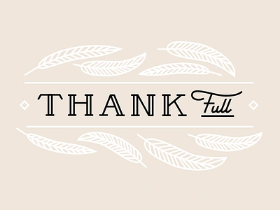 Thank • Full autumn fall gratitude lettering thankful thankfulness thanksgiving