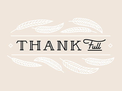 Thank • Full autumn fall gratitude lettering thankful thankfulness thanksgiving