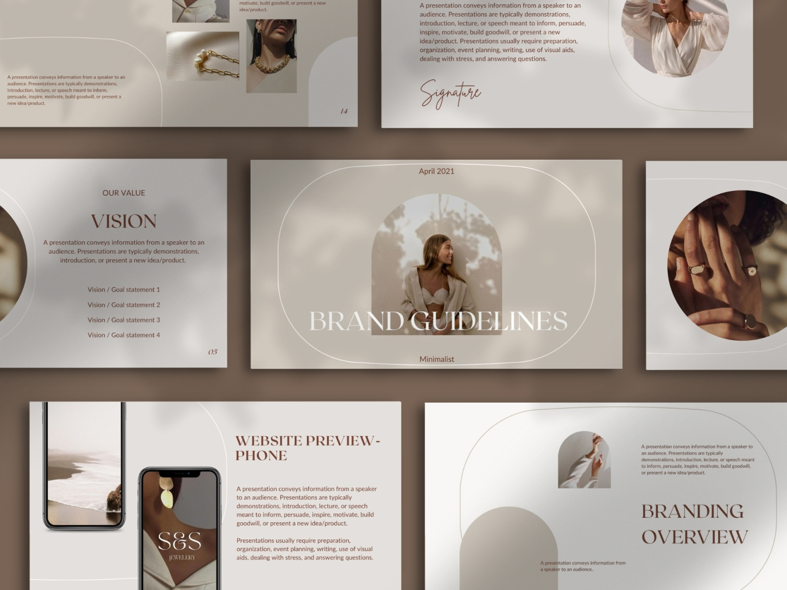 Brand Guidelines for a Fashion Company by Graphic Soul on Dribbble
