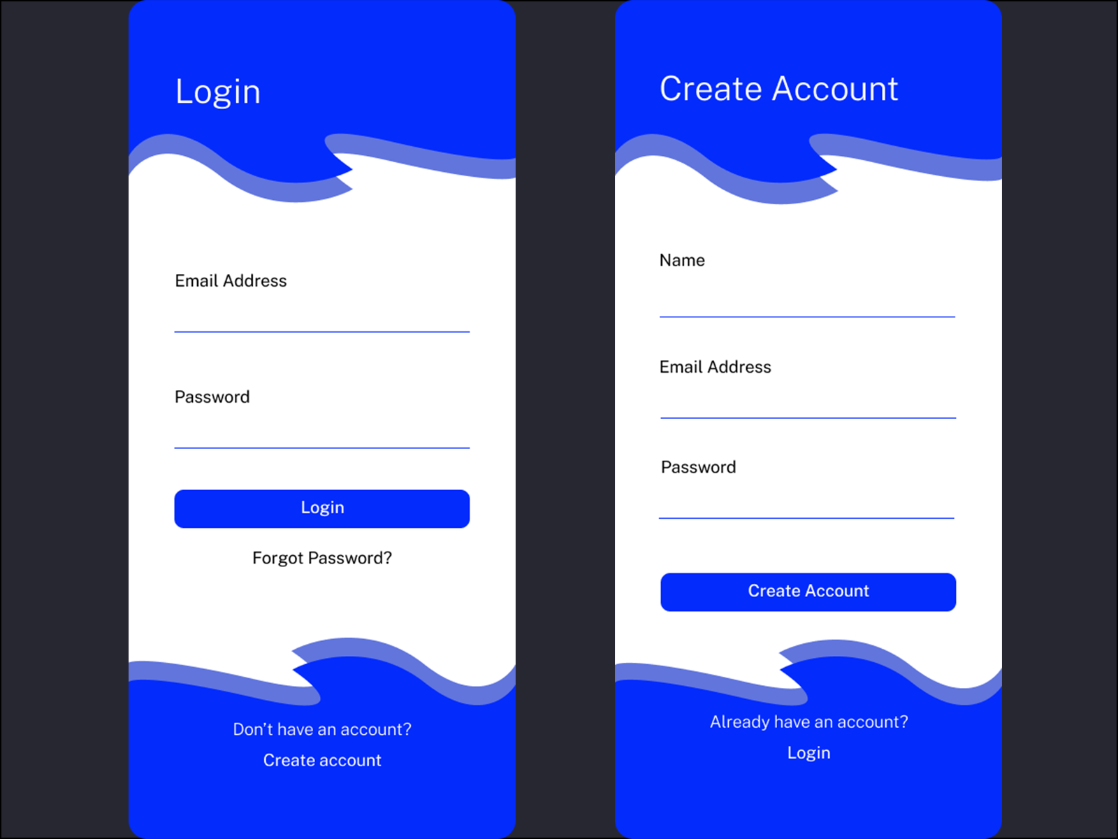 Mobile Sign Up Page by Bashir Alabi on Dribbble