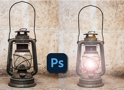 Light effect photoshop banner branding design editor effect graphic design illustration lamp lighting logo photoshop vector work