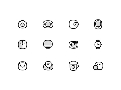 Circular icons