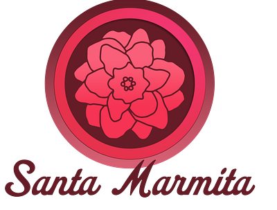 LOGO SANTA MARMITA design graphic design illustration logo