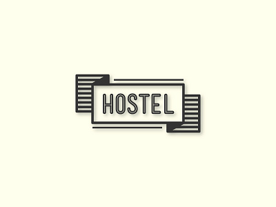 Hostel Logo❤️🙂 art branding design graphic design illustration illustrator logo vector