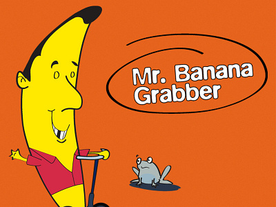 Mr. Banana Grabber @2x i made a huge mistake vector