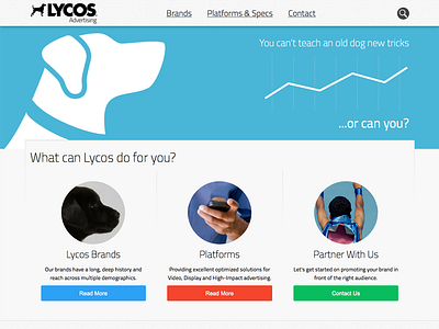 Lycos Advertising advertising responsive web design