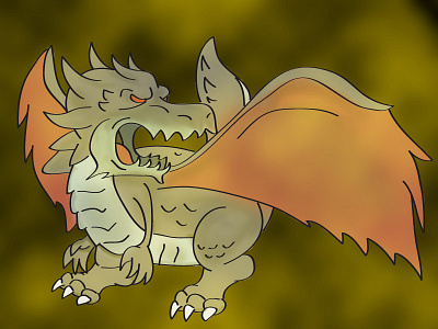 F***ing Dragons dragon drawing illustrator