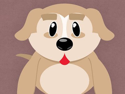 Doggy illustration vector