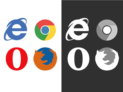 Browser Icons icon illustration rebound vector