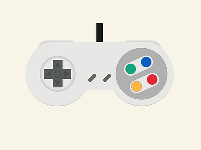 CSS SNES controller css no images retro video game