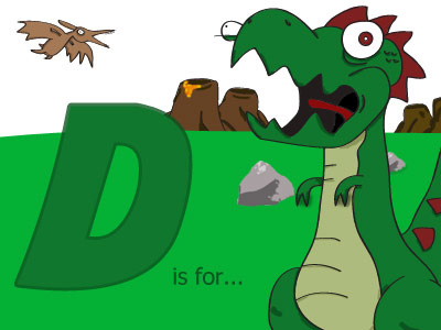 D is for DINOSAURS!
