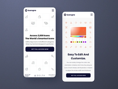 Iconspro - Mobile Screens Design app app design brand branding design icon illustration interface mobile ui mobileinspiration mobiletrends mobileui trending ui uidesign uiinspiration uitrends ux vector web