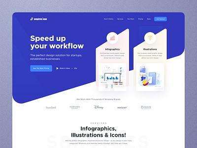 Graphic Design Agency Landing Page
