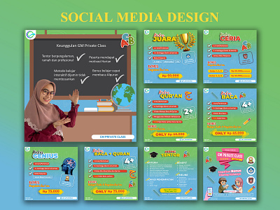 Social Media Design for Education services