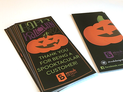 Halloween Card Prints halloween illustrate lettering print pumpkin scary spooky type typography