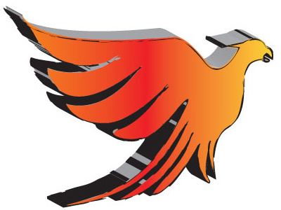 Royal Elite 3d bird illustrator logo logodesign phoenix