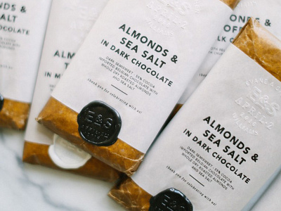 Chocolate? Yes, Please. detail embossing graphic design packaging typography wedding