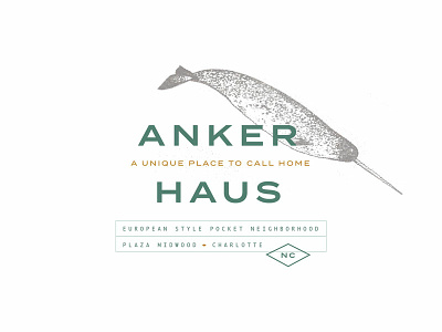Anker Haus Identity brand branding design graphic design identity illustration illustration art logo logo design typography vector
