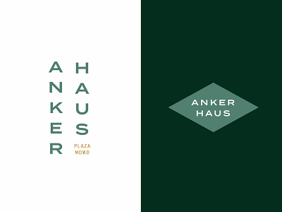 Anker Haus Submarks - 1 brand branding color palette design graphic design icon identity logo logo design minimal typography vector