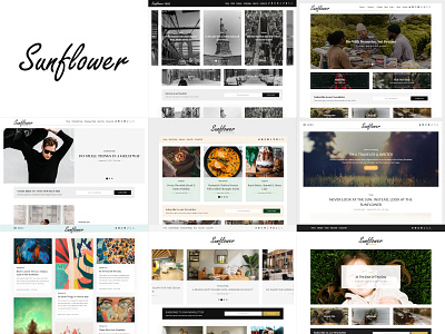 Sunflower WordPress Theme