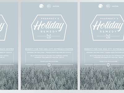Pharmacy’s Holiday Remedy Poster