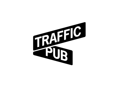 Trafficpub identity logo mark typeface typography