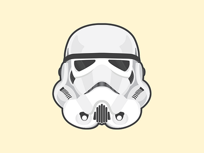 Just lookin for Droids helmet illustration jedi star wars stormtrooper vector