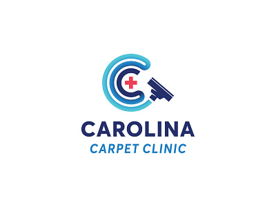 Carolina Carpet Clinic Logo Design brand identity branding design logo vector
