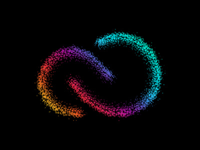 Adobe CC Logo in Bokeh
