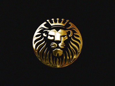 Royal Lion Logo 3d animal app branding finance gradient graphicdesign illustration law lion lion logo logo logodesign majestic realestate royal shield
