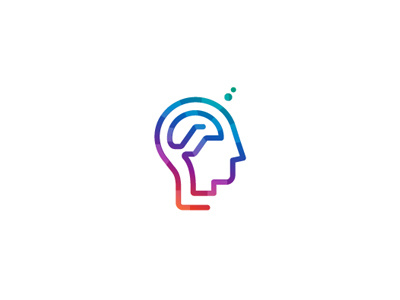 Etelligence brain bulb colorful creative head human intelligence logo process thought