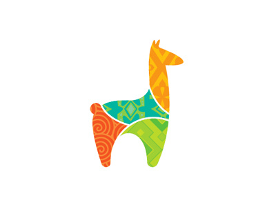 Llama( wip) american furnishing handicrafts llama logo patchwork peru
