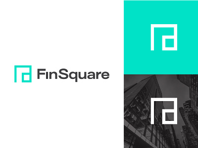 F+Square Logo alphabet app branding business colorful f finance finsquare flogo geometric icon line logo logodesign minimal negativespace square typography ui