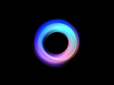 Microcosmic 3d branding circle colorful gradient logo logodesign logodesigner motion nft sphere