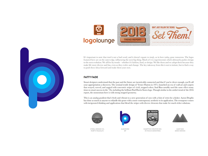 Logolounge 2018 Trends Report Designs, Themes, Templates And ...