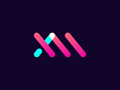 XM digital logo logo 3d logodesign m media signage transparency x xm