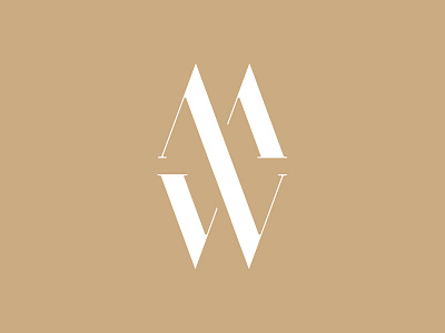 MW 3d branding clothing design fashion identity label logo logotype minimal monogram mw typography vector wordmark