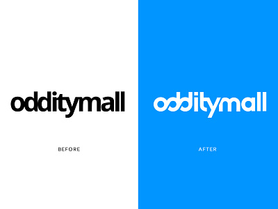 Odditymall Rebrand 3d branding design identity illustration logo logodesign logotype odd odditymall rebrand ui wordmark