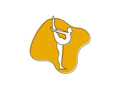 Yoga Illustration v2 adobe design illustration lineart pose ui vector vector illustration vectorart yoga yogi
