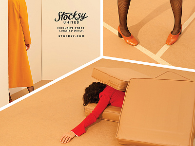 Stocksy ad for Creative Review