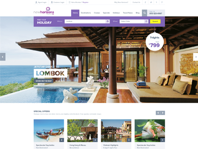 Travel Website clean design flat style homepage minimal simple travel travel homepage travel site web design