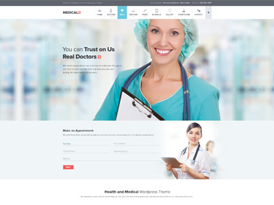 Medical Press - Health and Medical Wordpress Theme