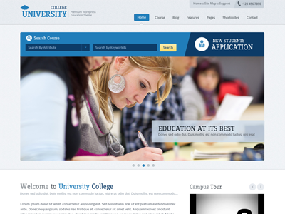 Education Wordpress Theme college college website education school school website university theme wordpress